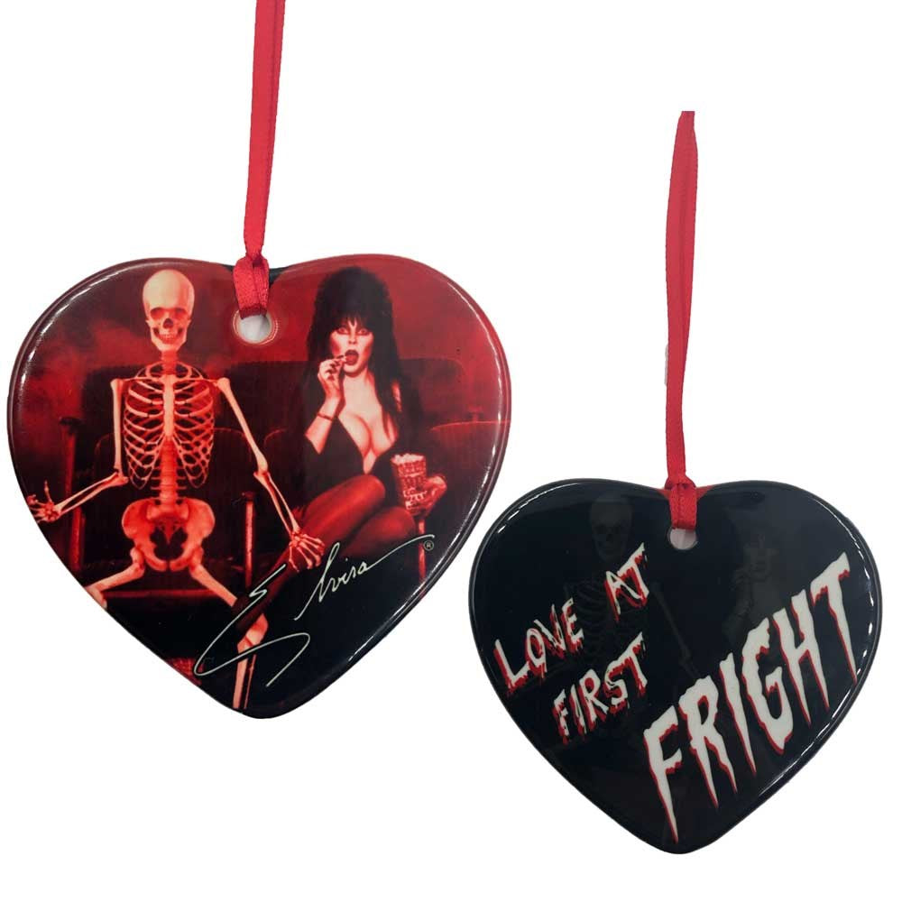 Elvira Love At First Fright Ornament