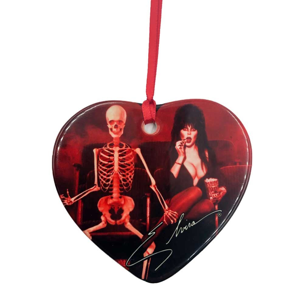 Elvira Love At First Fright Ornament