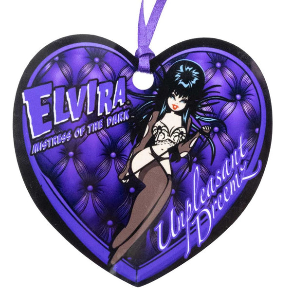 Elvira Unpleasant Dreamz Heart Ornament