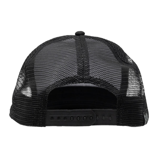 Elvira Fiend Text Black Trucker Hat