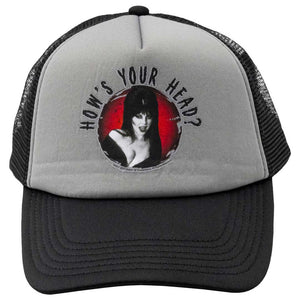 Elvira Hows Your Head Trucker Hat