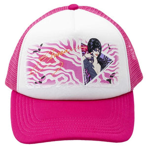 Elvira New Wave Bats Pink Trucker Hat