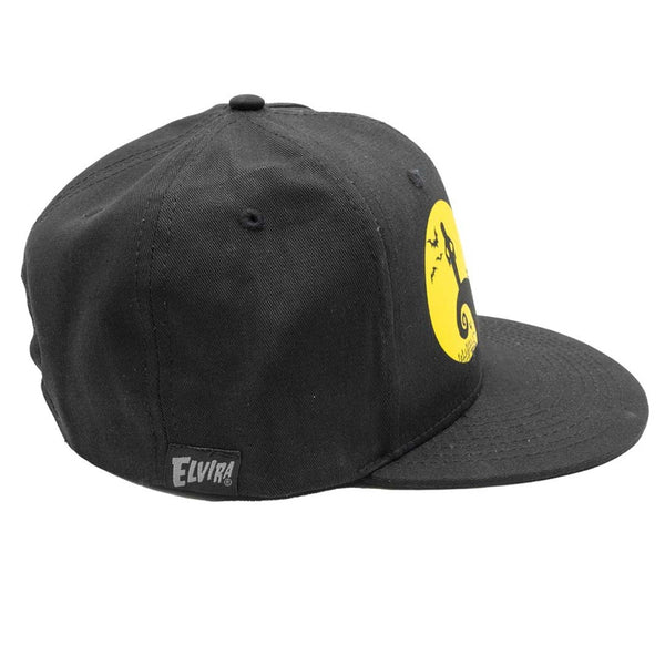 Elvira Spiral Hill Flat Bill Cap