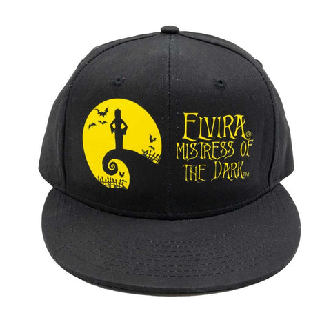 Elvira Spiral Hill Flat Bill Cap