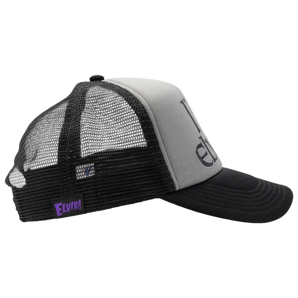 Elvira I Heart Elvira Grey Trucker Hat