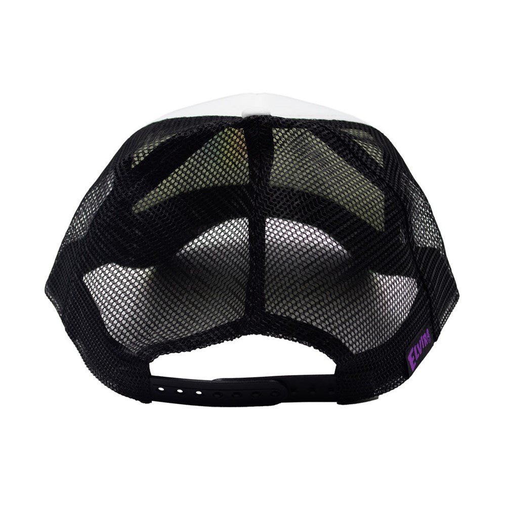 Elvira I Heart Dagger Rainbow Trucker Hat