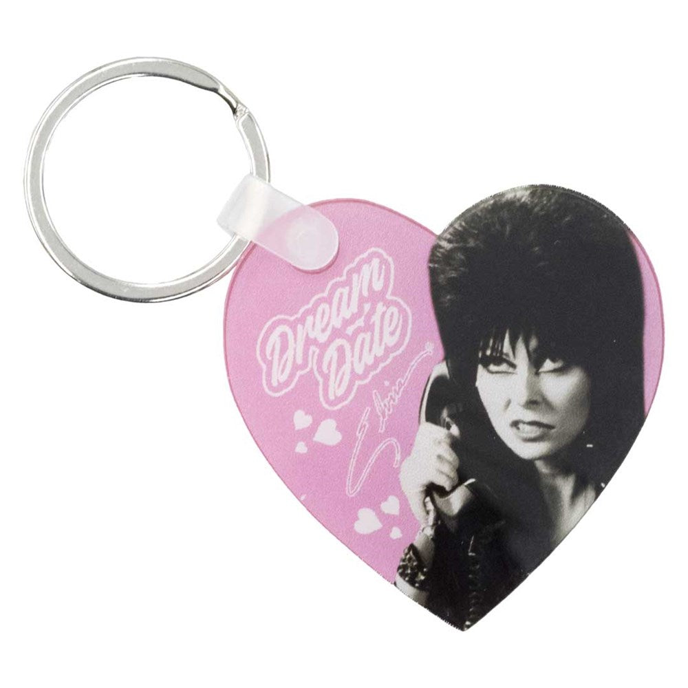 Elvira Dream Date Acrylic Heart Keychain