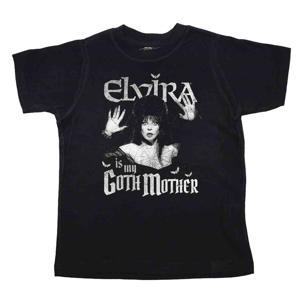 Elvira Is My Gothmother Toddler Black T-shirt