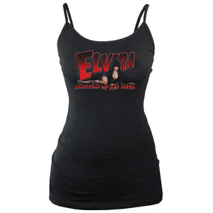 Elvira Red Lay Down Long Cami Top