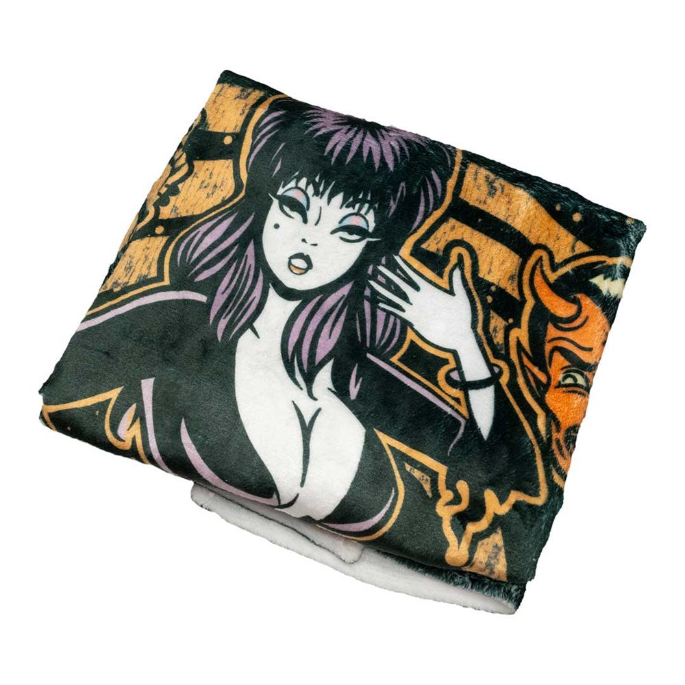 Elvira Ghouls Gone Wild Blanket