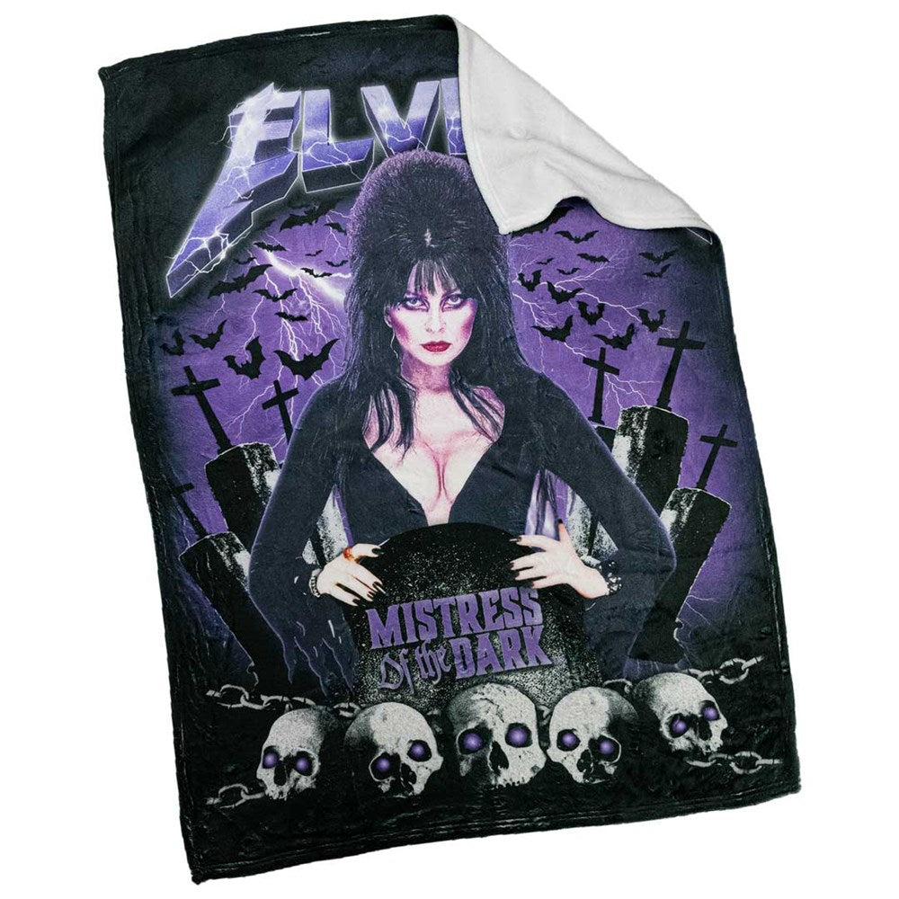 Elvira Ride The Bats Blanket
