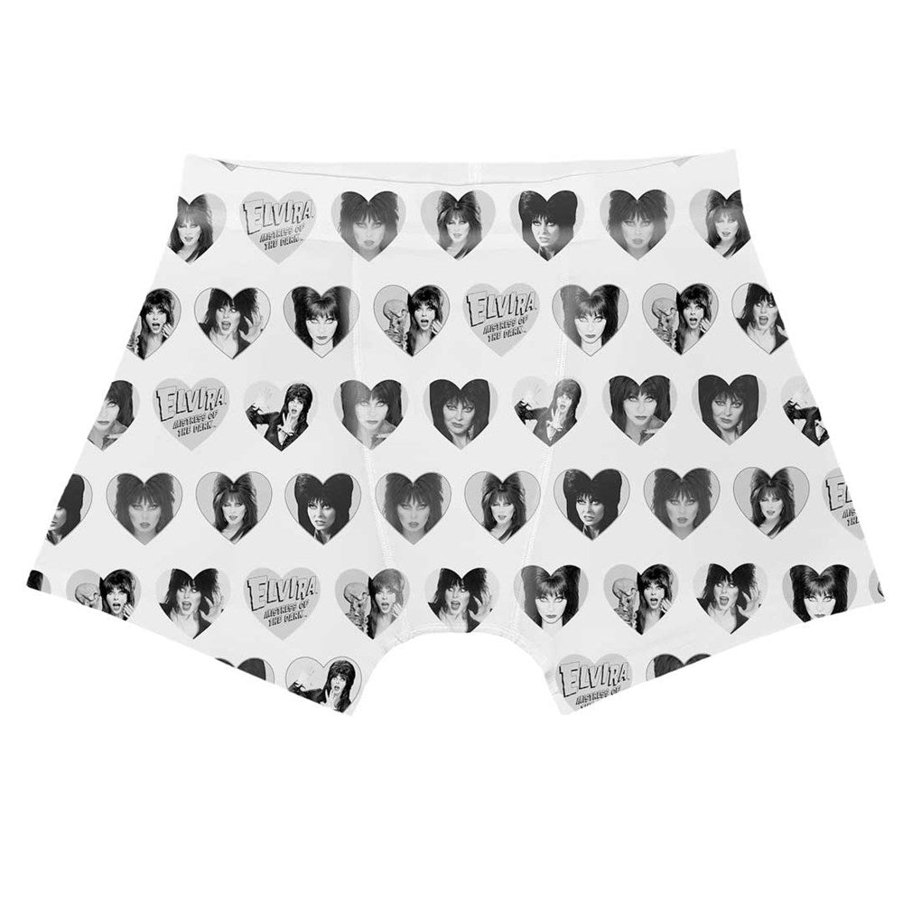 Elvira Wicked Hearts Repeat Mens Boxer