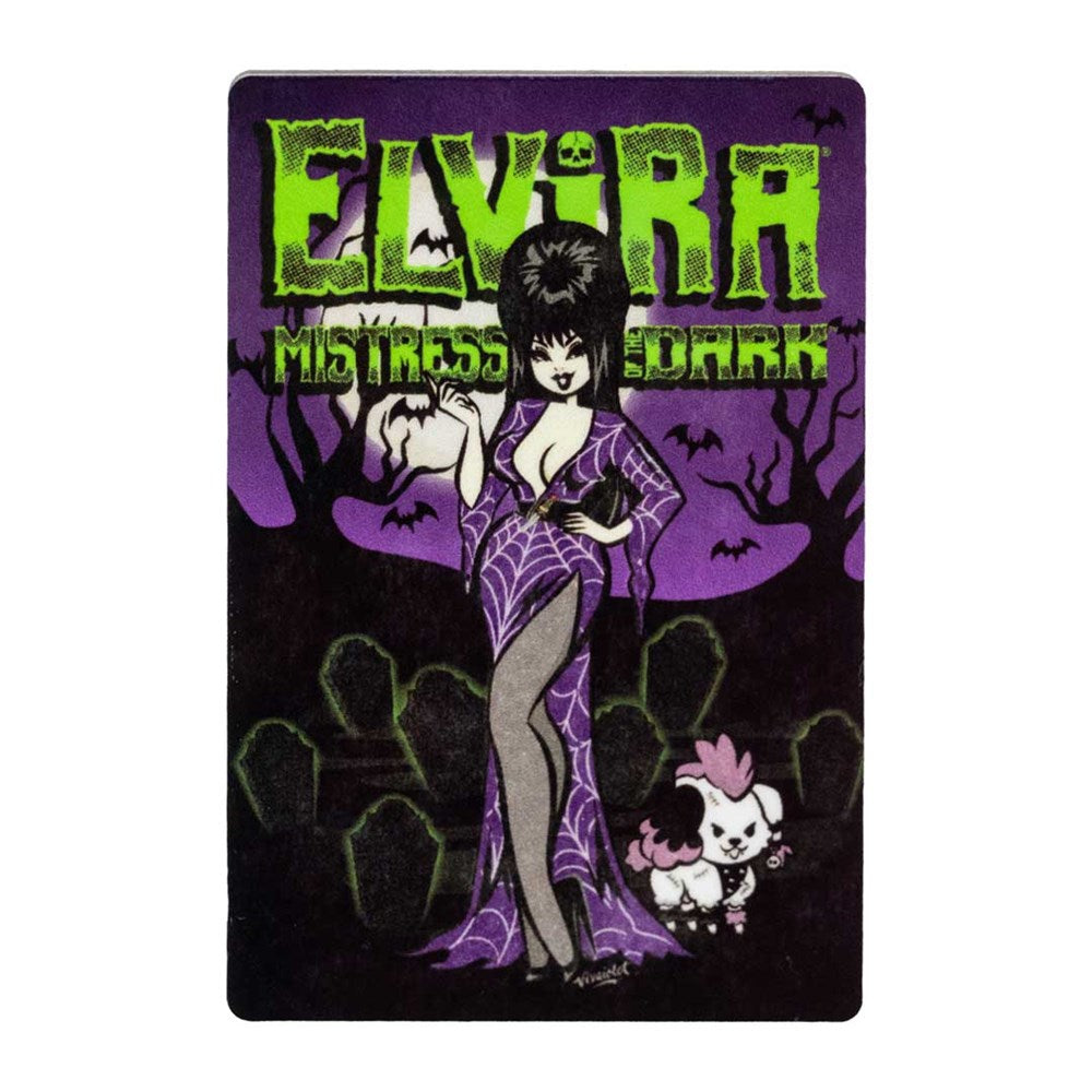 Elvira Viva Cemetery Magnet