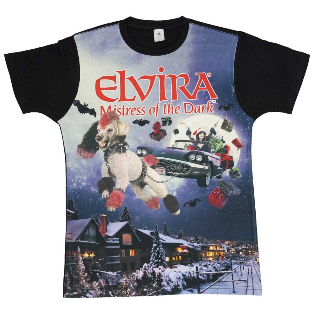 Elvira Gonk Sleigh Mens Sub T-shirt