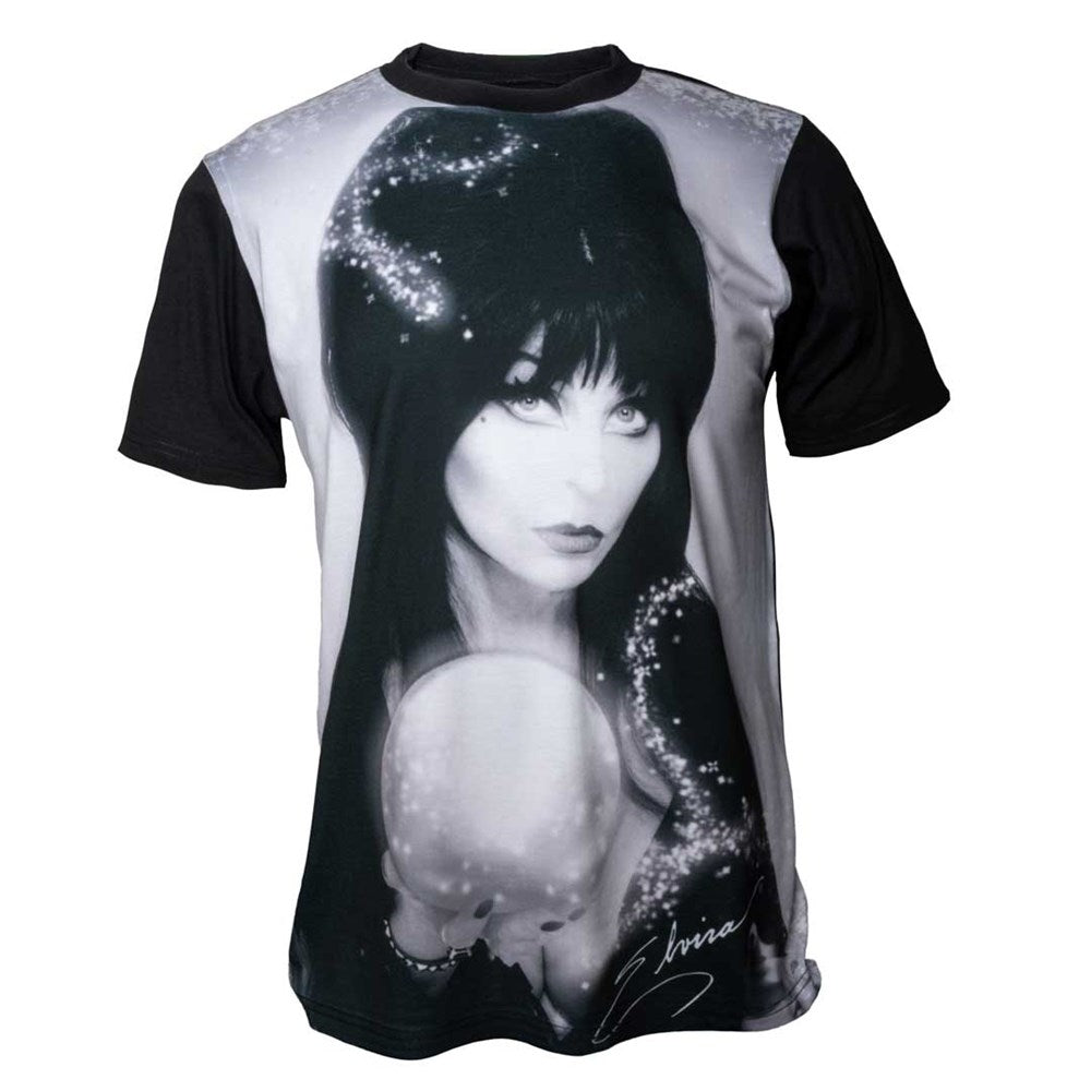 Elvira Crystal Ball Jumbo Print T-shirt