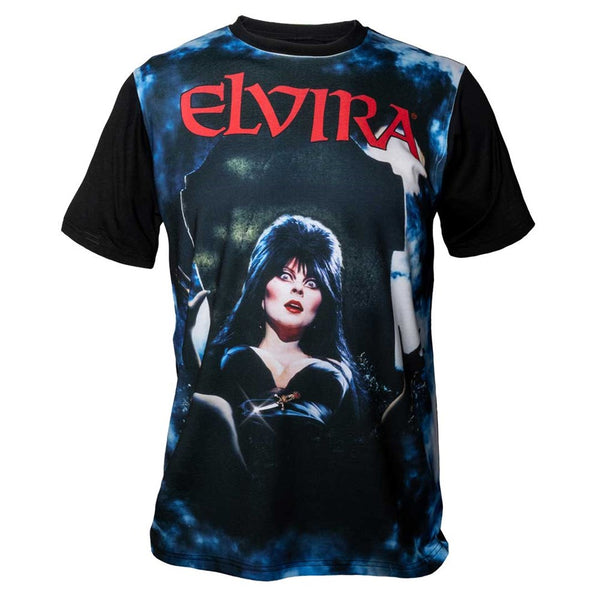 Elvira Dug Up Jumbo Print T-shirt