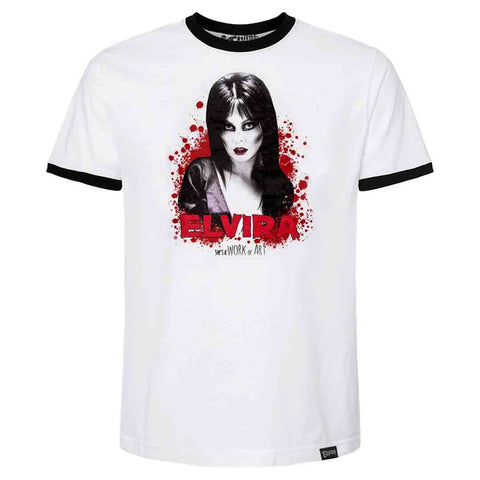 Elvirifier Ringer Mens T-shirt