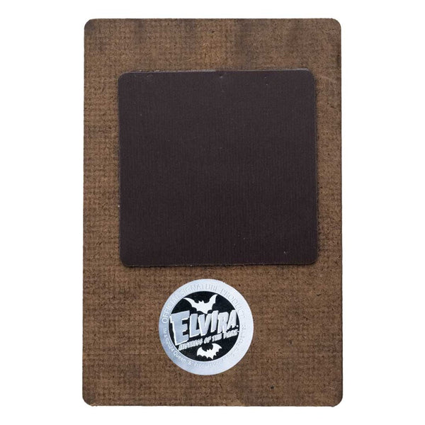 Elvira Krampus Gonk Rectangle Magnet