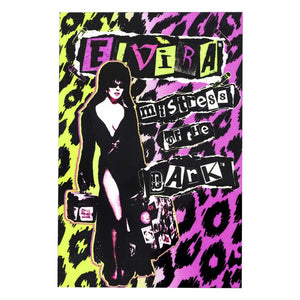 Elvira Punk Leo Rectangle Magnet