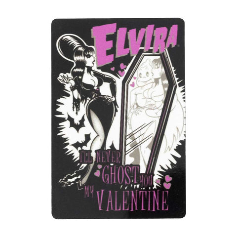 Elvira Ghost You Valentine Magnet