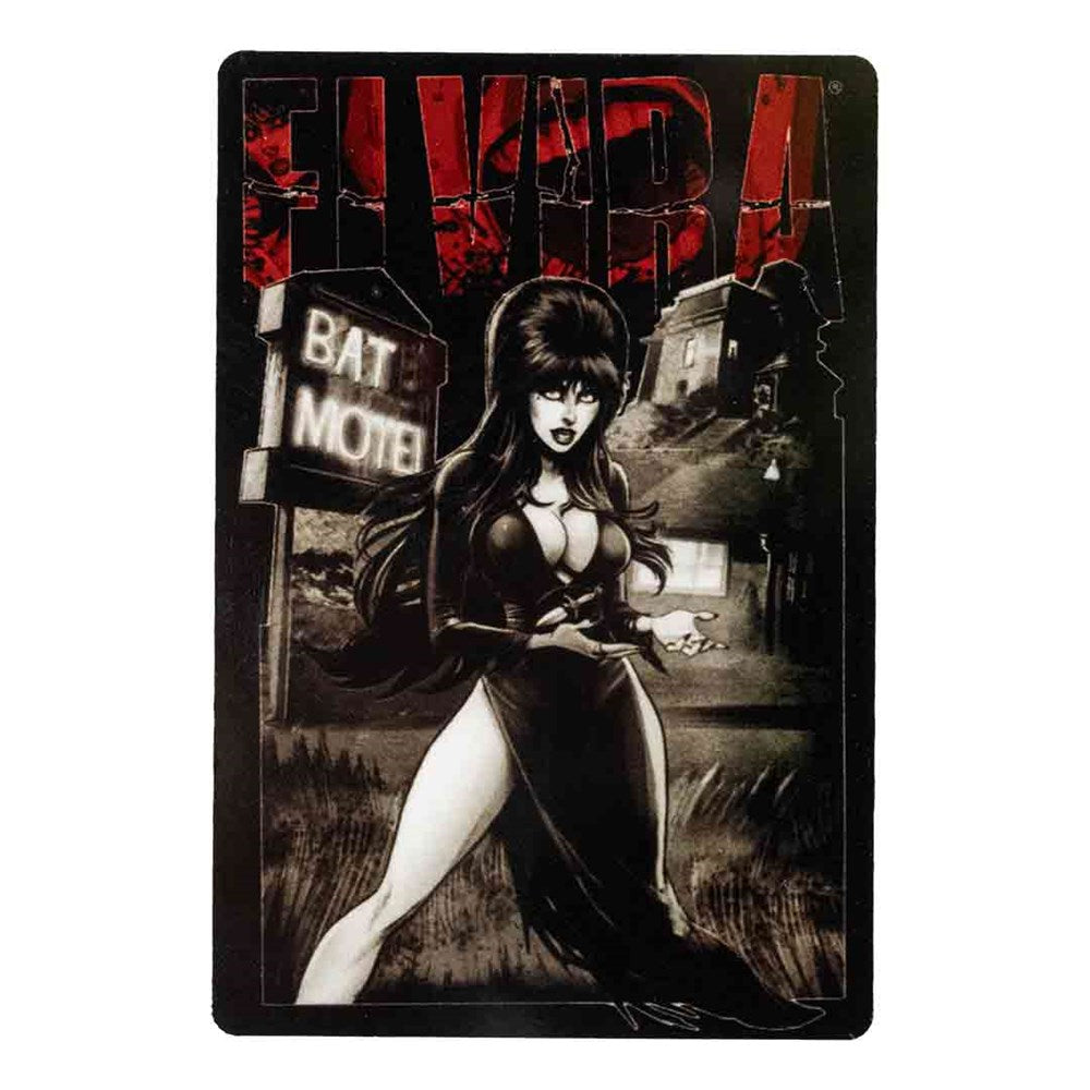 Elvira Psycho Comic Magnet