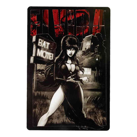Elvira Psycho Comic Magnet