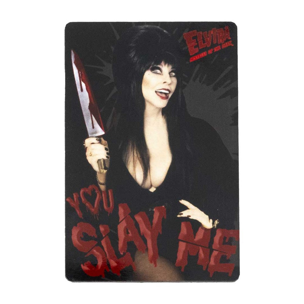 Elvira Slay Me Magnet