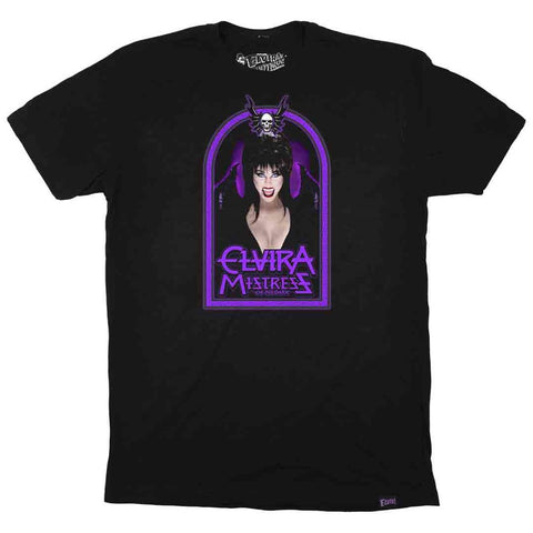 Elvira Princess Of Darkness Mens Black T-shirt