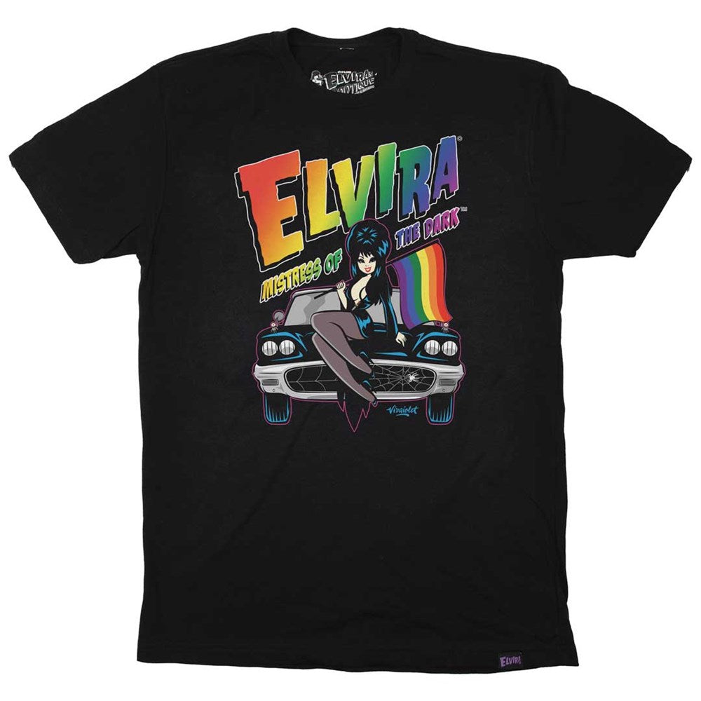 Elvira Viva Macabre Mobile Pride Mens Tshirt