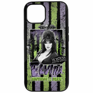 Elvira Beetle Portrait Iphone Black Rubber Case