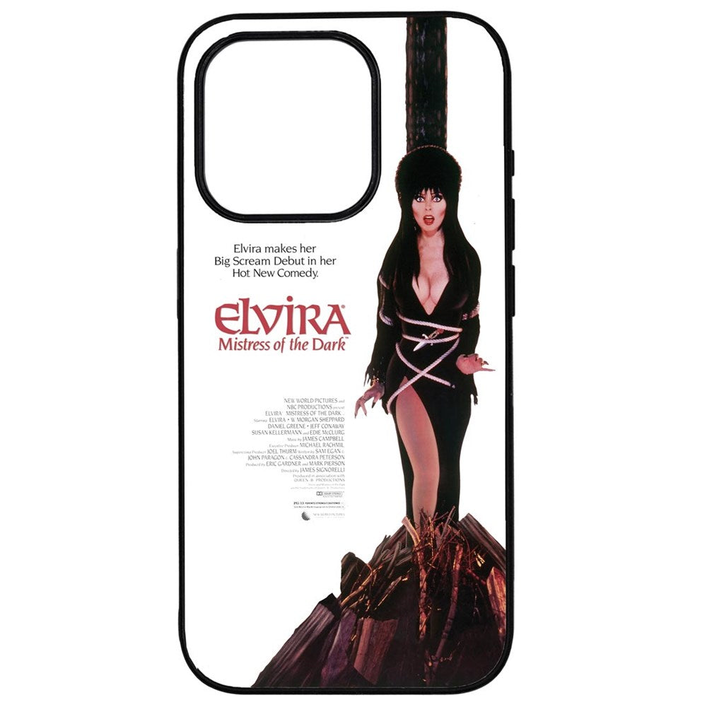 Elvira MOTD Movie Iphone Black Rubber Case