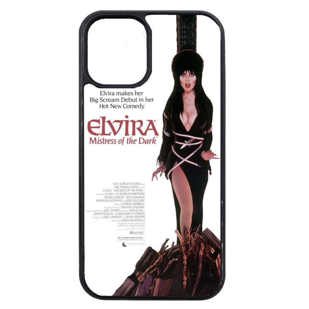 Elvira MOTD Movie Iphone Black Rubber Case