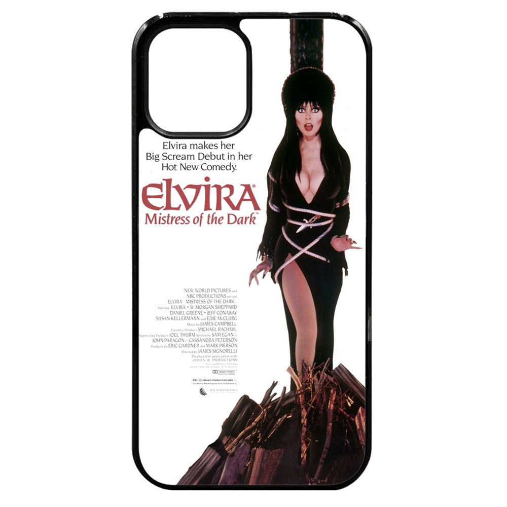 Elvira MOTD Movie Iphone Black Rubber Case