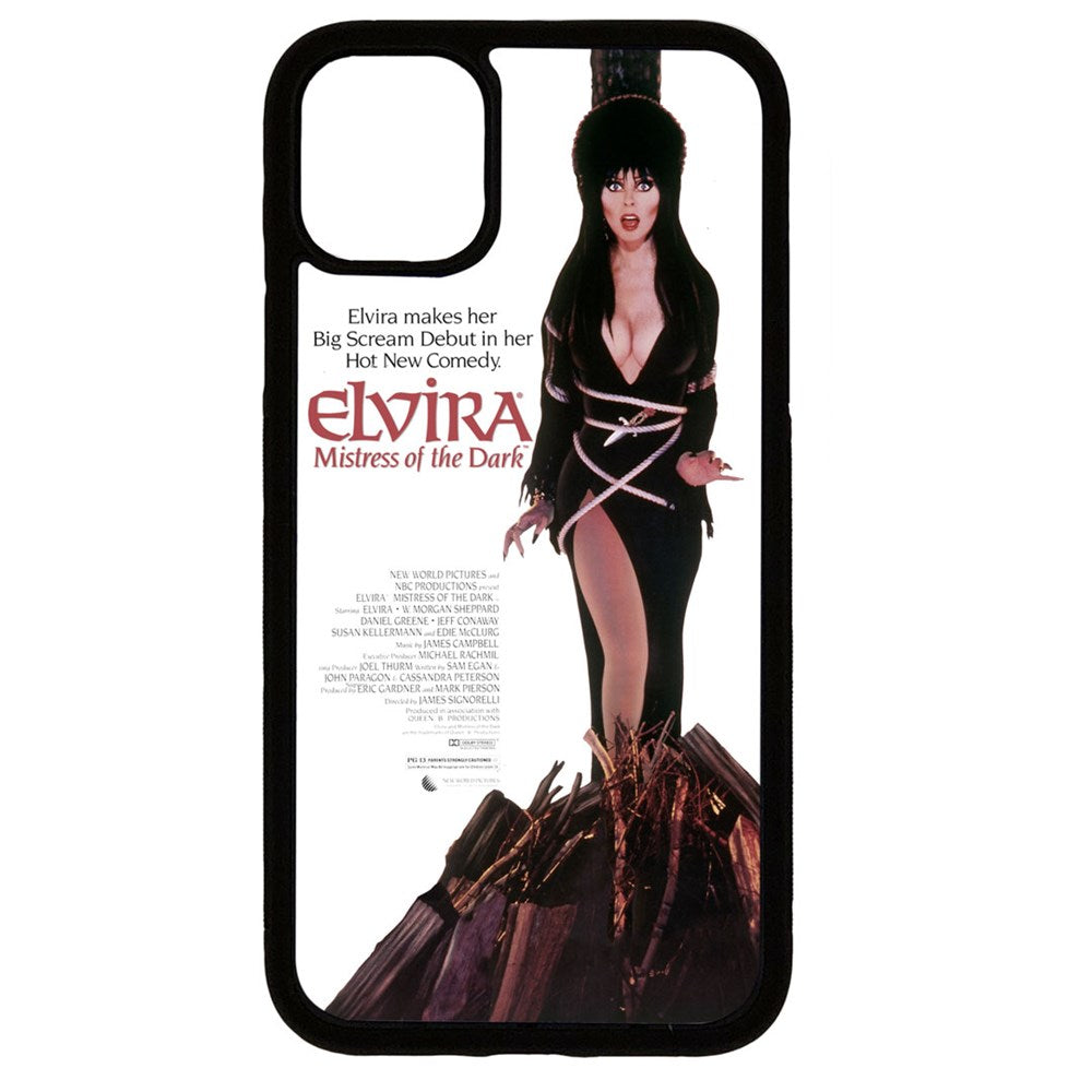Elvira MOTD Movie Iphone Black Rubber Case