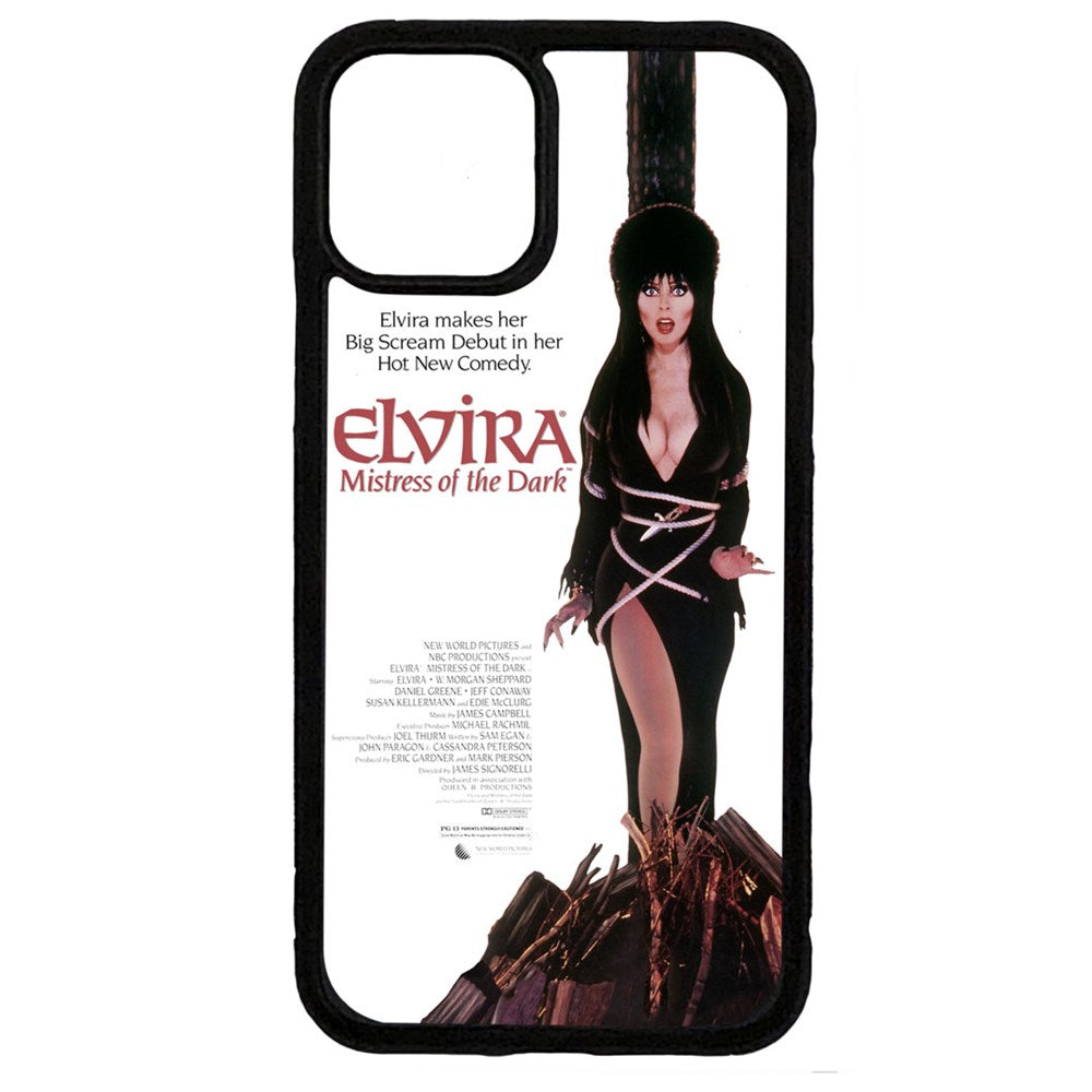 Elvira MOTD Movie Iphone Black Rubber Case