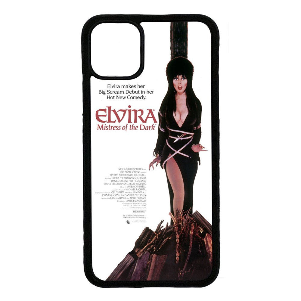 Elvira MOTD Movie Iphone Black Rubber Case