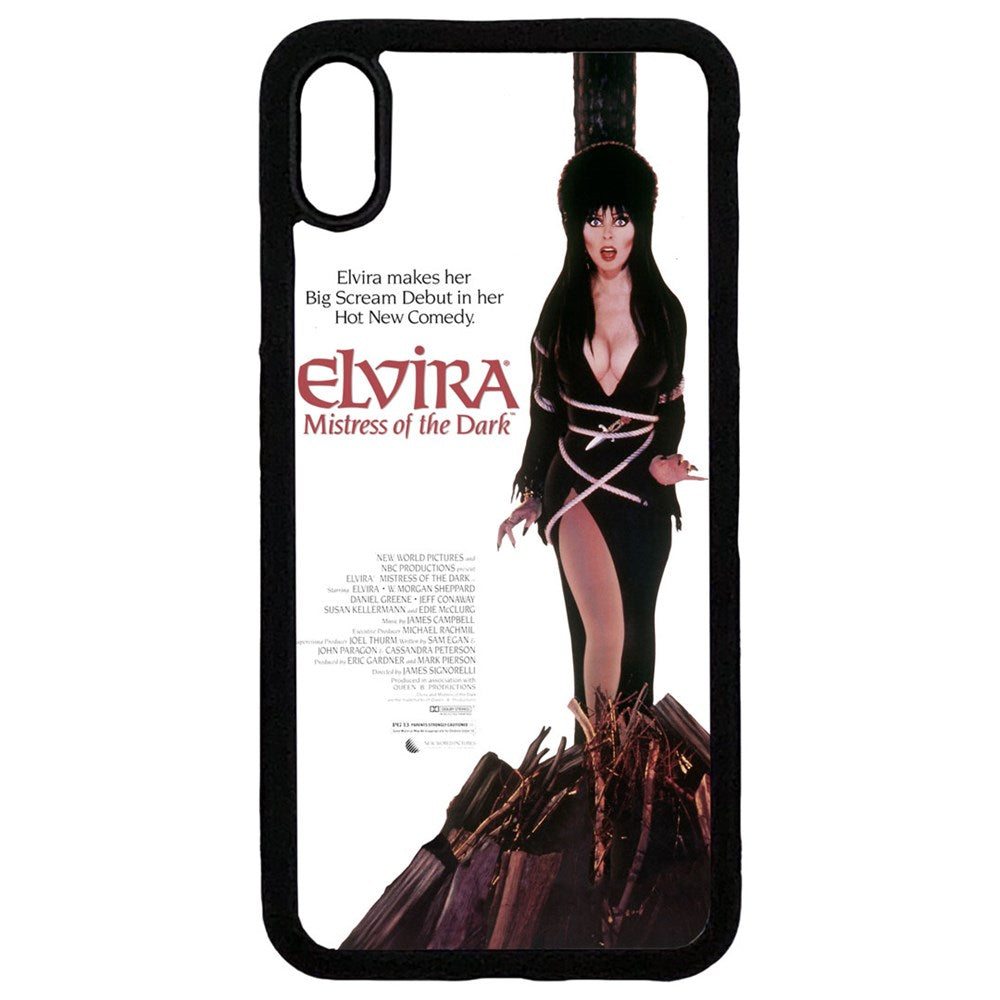 Elvira MOTD Movie Iphone Black Rubber Case