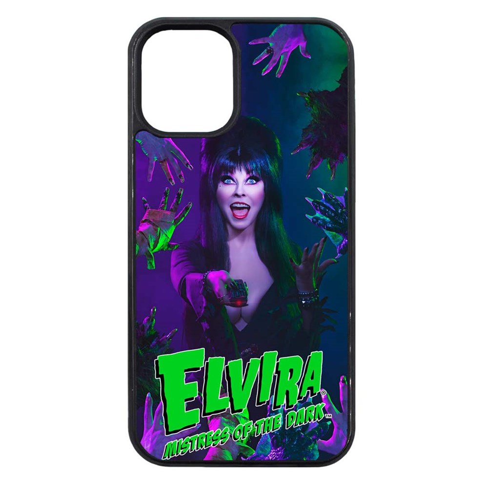 【elvira eva )iPhone XR Elvira Monster Remote Iphone Black Rubber Case