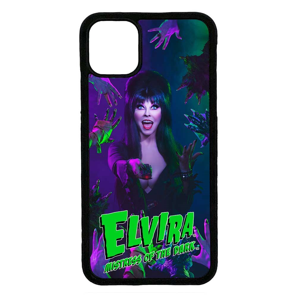Elvira Monster Remote Iphone Black Rubber Case