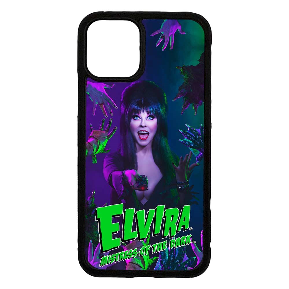 Elvira Monster Remote Iphone Black Rubber Case