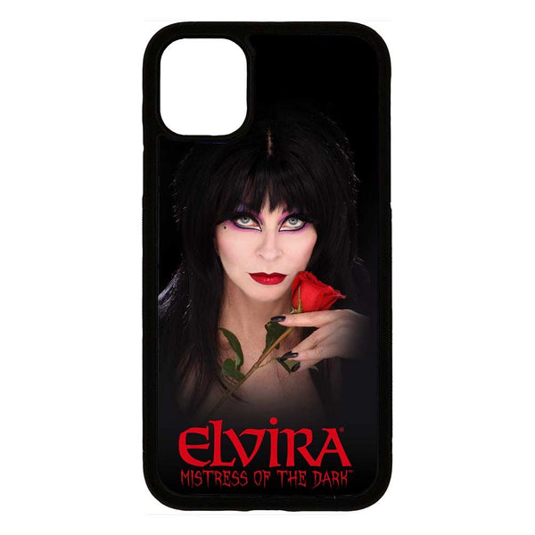 Elvira Rose Iphone Black Rubber Case
