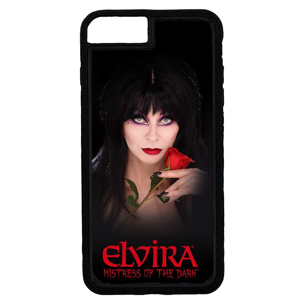 Elvira Rose Iphone Black Rubber Case