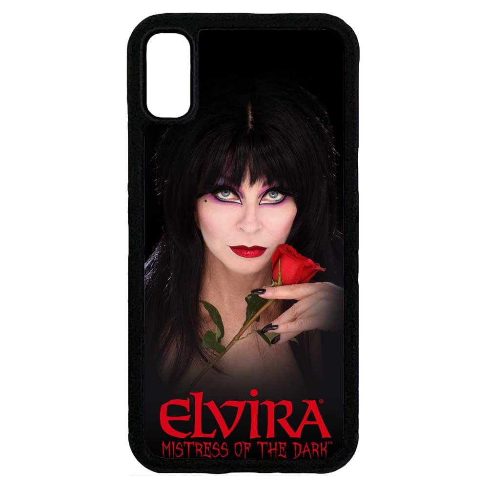 Elvira Rose Iphone Black Rubber Case