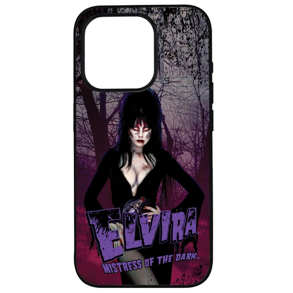 Elvira Zombie Iphone Black Rubber Case