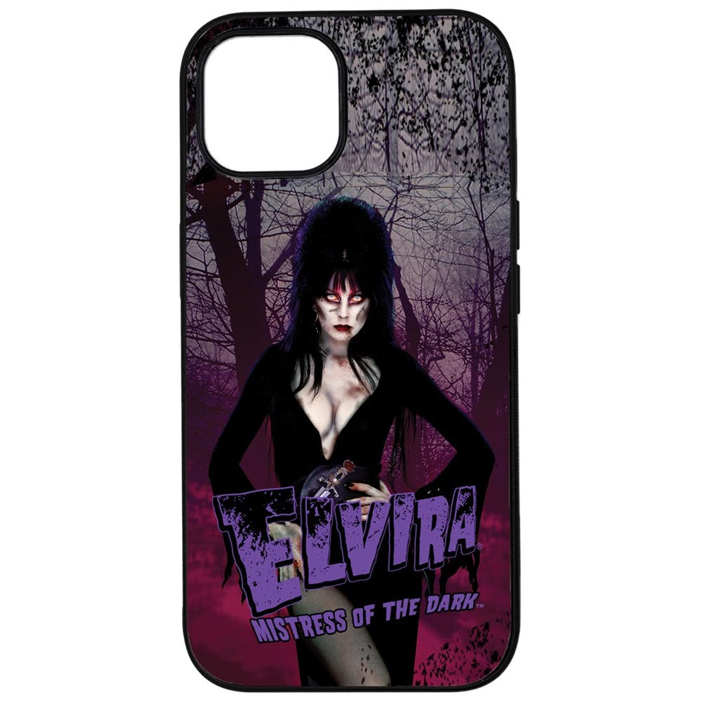 Elvira Zombie Iphone Black Rubber Case