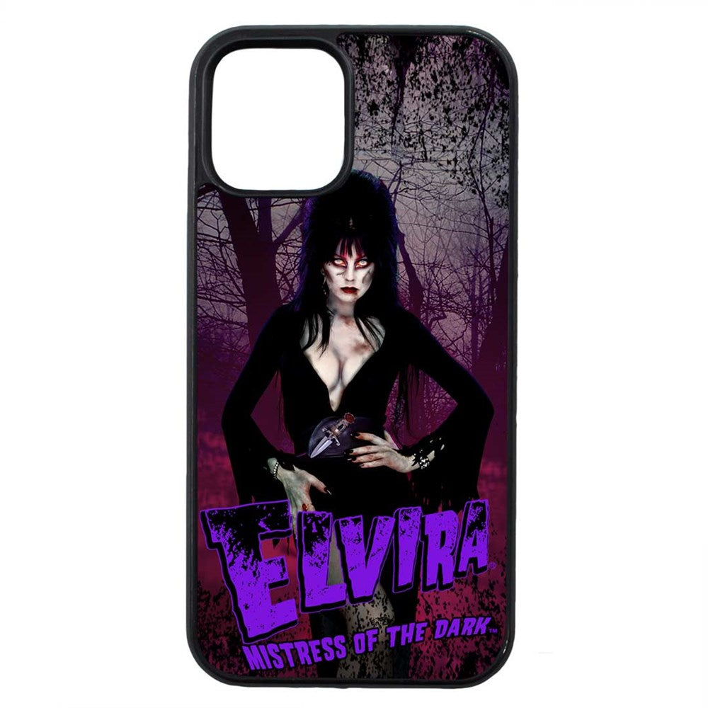 Elvira Zombie Iphone Black Rubber Case