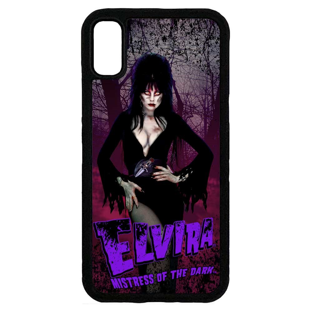 Elvira Zombie Iphone Black Rubber Case