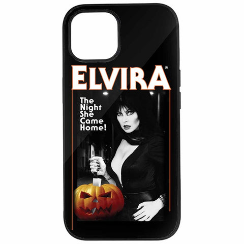 Elvira Haddonfield Halloween Iphone Black Rubber Case