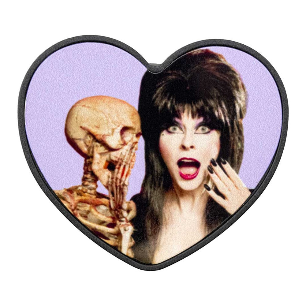 Elvira Skeleton Heart Phone Grip