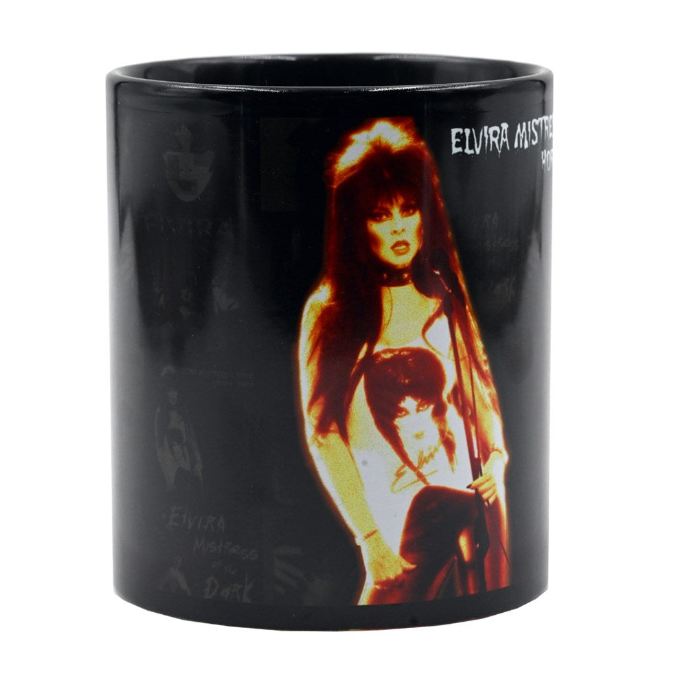 Elvira Horror Power Black Mug